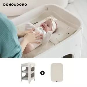 아기 트롤리 기저귀 갈이대 + 방수패드 세트