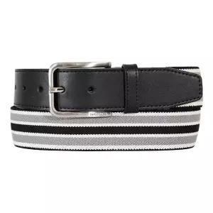 Nautica 남성용 스트레치 벨트 탄성 조절 가능 클래식 일상 비즈니스 직장 캐주얼 금속 버클 신축성 있는