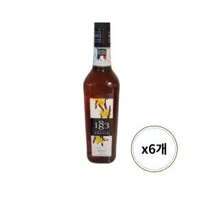 1883 바닐라 시럽 1L x 6개