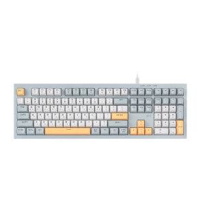 G-Clicker 오피스프로 OPK50 사일런스 M RGB 무소음 방수 키보드 108 Navy Blue RC1