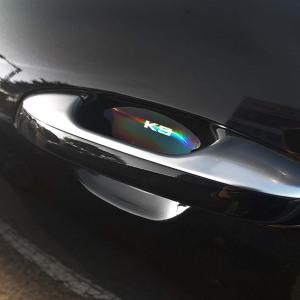 더 K9 문손잡이 카본 도어커버 스크래치방지 보호필름 보호 용품