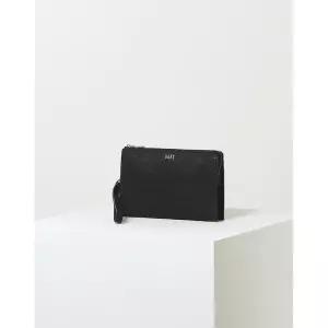 [롯데백화점]닥스 액세서리 [GREAT HOUSE CHECK] 블랙 체크배색 소가죽 클러치백 DBBA2F305BK