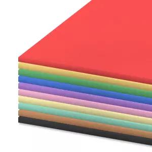 원단보드 원단칼라 보드롱 5T A4 10매 5색 10색 단색 우드락 모형 재료 DIY 환경꾸미기