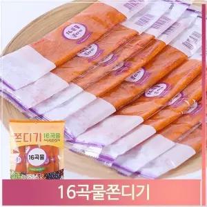 대용량 과자 16곡물쫀디기 210g 사무실 쫀드기 간식