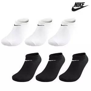 [나이키]나이키 라이트웨이트 노쇼 여성 남자 덧신 양말 페이크삭스 3팩세트 2종택일