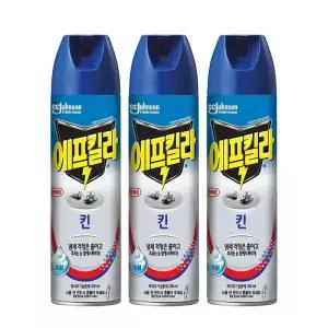 에프킬라 모기약 에어로졸 킨 500ml, 3개