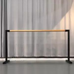 원목 발레봉 발레바 바 일체형 단층길이1미터높이(105) 댄스 학원 나무핸들바 스트레칭