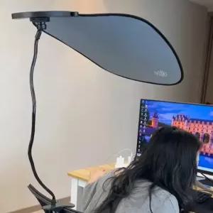 나뭇잎 캐노피 사무실 천장 가림막 햇빛가리개 에어컨바람