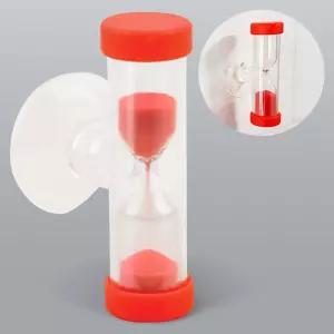 3분 모래 시계 흡착식/게임/모래용/모레/다용도/부착식/선물용/스탠드형/스텐드형/시간/관리/측정/양치