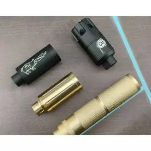 소음기 발광 서바이벌 섬광 오토 트레이서 플래시 야간