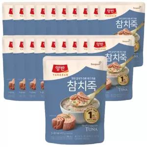 동원 양반 참치죽 파우치, 420g,20개
