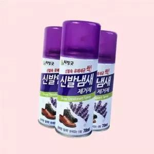 갓샵 2개 신발냄새 발냄새 제거 스프레이 4312075