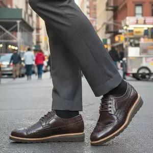[브랜슈] MG-318 국내수제 남성구두 장시간 걸어도 발편한 가볍고 착화감 좋은 패션구두