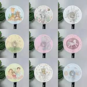 일러스트 선풍기 안전망 커버 그물 보호 덮개