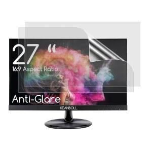 27인치 16:9 와이드스크린 데스크톱 모니터용 2 PCS 눈부심 방지 스크린 프로텍터, Scepter / LG Dell Acer ViewSonic ASUS Aoc , 눈 보호 및 스크래치 필름용 매트 필터