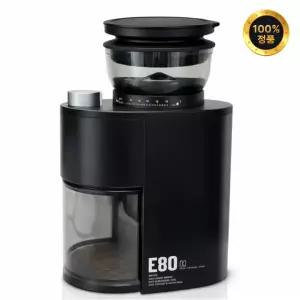 [정품]홀츠클로츠 원두분쇄기 전동 커피 그라인더 E80 80단계 블랙-정전기방지