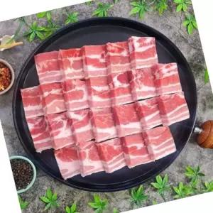 VGD 칠레산 고원돈 삼겹살 1.5cm토막절단 불판 5kg