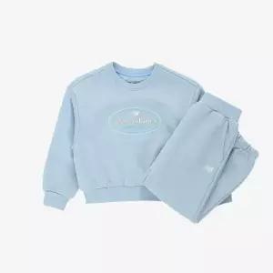 뉴발란스키즈(NB Kids) NBgC_ 메탈사 볼륨 조거 스셋업 NK9YG1884G_Light Blue
