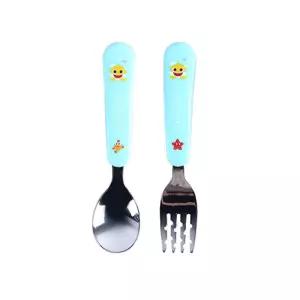 핑크퐁 아기상어 베이비 스푼포크세트 유아 어린이 수저세트