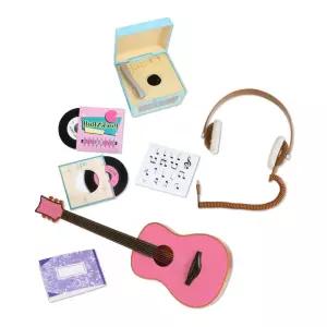 오지돌스 레트로뮤직세트 기타헤드폰레코드 인형 성탄