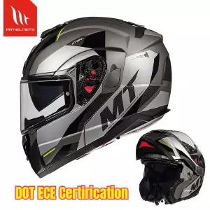 바이크 오토바이헬멧 하이바 MT 오토바이 이중 렌즈 여름용 대형 여행 헬멧 사계절 풀페이스 오토바이용