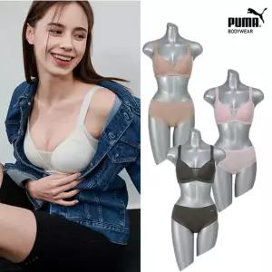 [비밀특가][푸마] 노와이어 풀커버 몰드 브라팬티 2종 세트