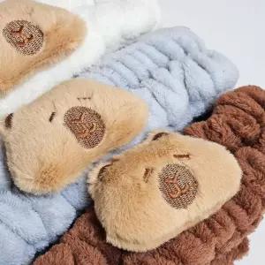 해피 쿼카 애니멀 캐릭터 세안밴드 머리띠 3Colors