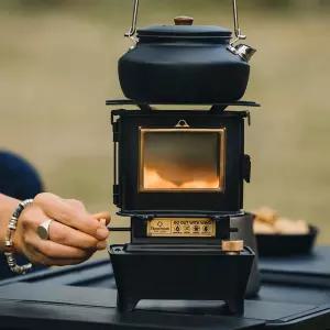 Thous winds 실내 캠핑 화로대 아이언 불멍 미니 램프 파라핀 난로 오일 스토브