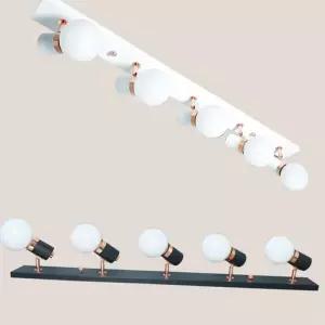 인테리어 주방 레일 조명 5구 5등 레일등 매장 거실 셀프