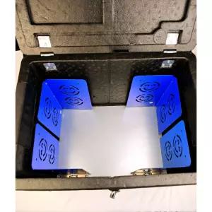 배달통자석 파티션 칸막이 배민가방 배달 오토바이 스탠드형 분리 미니파티션 자석 형 진열대