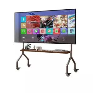 이동식 티비거치대 바퀴형 티비받침대 초대형 TV스탠드 80인치까지