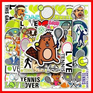 러브 테니스 만화 스포츠 스티커, 그래피티 여행 수하물 냉장고 노트북, 방수 멋진 데칼, 10 개, 30 50