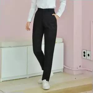 중고교복 교복몰 (빅사이즈)스판 블랙 교복바지(여자) 교복