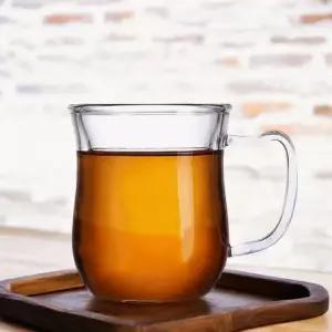 7day 항아리 내열 유리컵 350ml 손잡이 글라스 주스잔판촉물 기프트용품 B2B 납품용 선물용 유리 주스 물컵