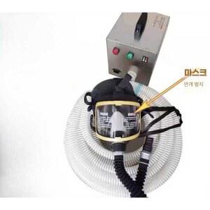 송기마스크 전면 전동 산소 송기식 자체 마스크 공사 용 단일 페인트 위조시 작업장