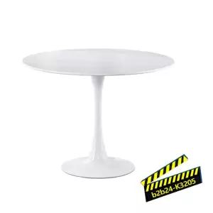 k3205 하이그로시 원형테이블 화이트 식탁 미니멀라이프 하이그로시 원형 모던 감성디자인 테이블