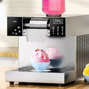 눈꽃 빙수 기계 제빙기 우유 슬러시 공냉식 메이커 공기 냉각