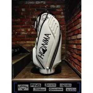 [혼마][정품] 2026 혼마 HONMA 골프백 캐디백 9인치 화이트