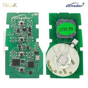 Lonsdor 스마트 키 LT20-10 Lexus Toyota Sienna Tundra BZ4X 8A 4D 칩 생성 K518 KH100 + Fob