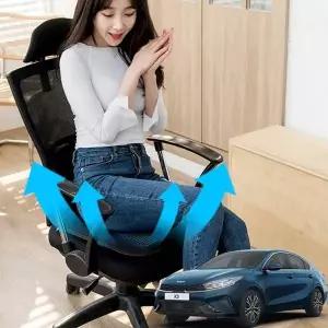 (제품 TYPE 1 - 쿨링 4팬)더뉴K3 호환 휴대용 쿨링방석 자동차방석