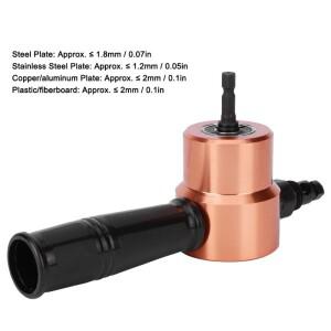 더블헤드 커터 판금 니블러 드릴 절단 도구 파워 액세서리