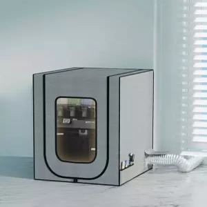 3D프린터 밀폐커버 단열 방진 알루미늄 호일 팬 벤트 탈취 기능 복합기 먼지 방지 보호