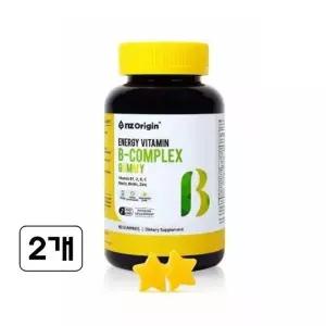 비타민B 비군 수용성 B 컴플렉스 활성비타민 활력 비타민 복합체 어린이 청소년 젤리 60구미 x 2개