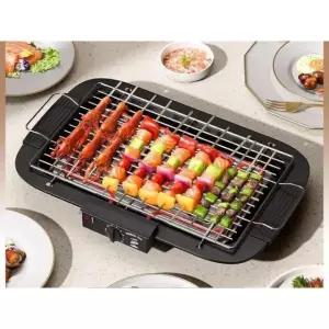 프리미엄 대형 실내 전기 바베큐 그릴 가정용 고기불판 야외 그릴망 오일 트레이 포함