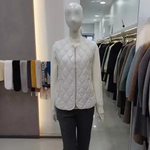 꼼빠니아경량 패딩 베스트CAEW9WHV010아이보리,핑크,블랙_KG