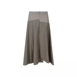 씨 배색 절개라인 플레어 SET 스커트 SISAE1349