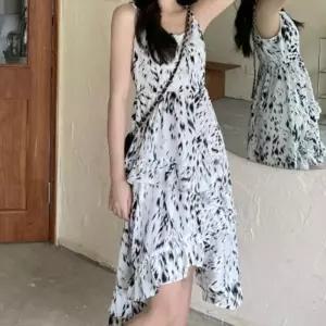 [라일리여성의류] Rly 끈나시 원피스 여름 여성 캉캉 원피스 여자 치마