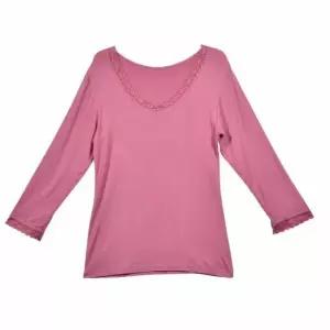 [라일리여성언더웨어] Rly 여성 8부 상의 어른내복 따뜻한내복