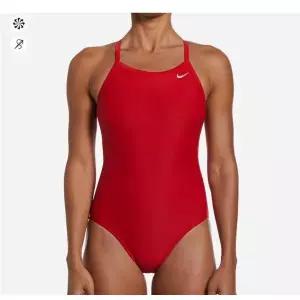 나이키 NIKE스윔 여성 폴리 솔리드 레이서백 원피스 수영복 NESSA017-614 유니버스티 레드 457146