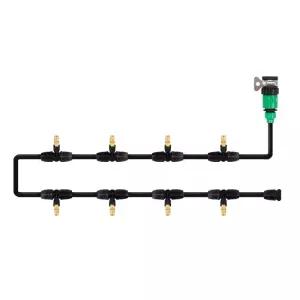 정원 호스 미스트 분사기 노즐 diy 관개 물주기 냉각 쿨링 온실 스프링클러